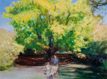 Utolsó séta 150x200 olaj vászon